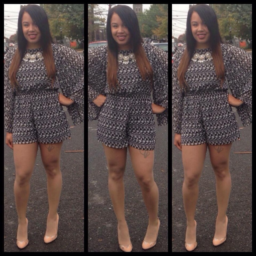 ✨Kimono Sleeve Romper by Fire Los Angeles✨ - Picture 6 of 6